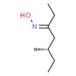 ChemSpider 2D Image | (3E,5S)-N-Hydroxy-5-methyl-3-heptanimine | C8H17NO