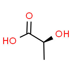 ChemSpider 2D Image | L-(+)-lactic acid | C3H6O3