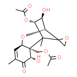 ChemSpider 2D Image | 4,15-Diacetylnivalenol | C19H24O9