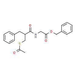 ChemSpider 2D Image | Racecadotril | C21H23NO4S