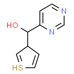 ChemSpider 2D Image | pyrimidin-4-yl(3H-thiophen-3-yl)methanol | C9H9N2OS