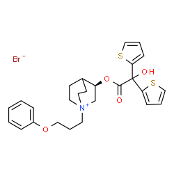 ChemSpider 2D Image | Aclidinium bromide | C26H30BrNO4S2