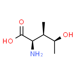 ChemSpider 2D Image | (2R,3R,4S)-2-Amino-4-hydroxy-3-methylpentanoic acid | C6H13NO3