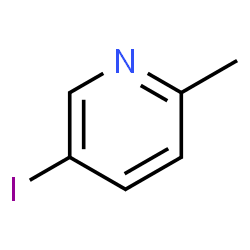 ChemSpider 2D Image | 2-METHYL-5-IODOPYRIDINE | C6H6IN