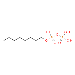 ChemSpider 2D Image | Octyl trihydrogen diphosphate | C8H20O7P2