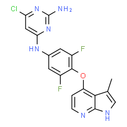 ChemSpider 2D Image | TC-S 7001 | C18H13ClF2N6O