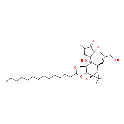 ChemSpider 2D Image | Phorbol 12-myristate | C34H54O7