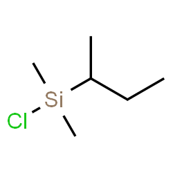 ChemSpider 2D Image | sec-Butyl(chloro)dimethylsilane | C6H15ClSi