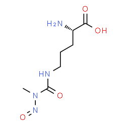 ChemSpider 2D Image | N~5~-[Methyl(nitroso)carbamoyl]-L-ornithine | C7H14N4O4