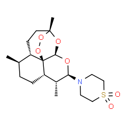 ChemSpider 2D Image | Artemisone | C19H31NO6S