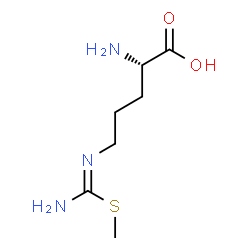 ChemSpider 2D Image | S-methylthiocitrulline | C7H15N3O2S