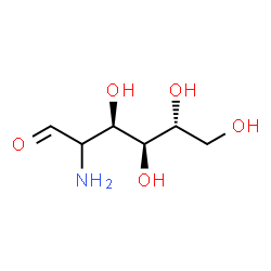 ChemSpider 2D Image | (2xi)-2-Amino-2-deoxy-D-arabino-hexose | C6H13NO5