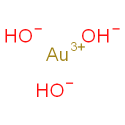 ChemSpider 2D Image | GOLD(III) HYDROXIDE | H3AuO3