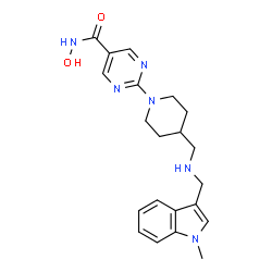 ChemSpider 2D Image | Quisinostat | C21H26N6O2