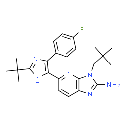 ChemSpider 2D Image | Ralimetinib | C24H29FN6