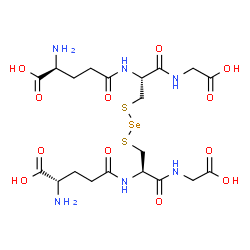 ChemSpider 2D Image | selenodiglutathione | C20H32N6O12S2Se