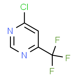 ChemSpider 2D Image | 4-Chloro-6-(trifluoromethyl)pyrimidine | C5H2ClF3N2