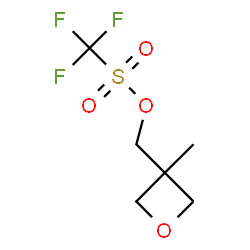 ChemSpider 2D Image | (3-Methyl-3-oxetanyl)methyl trifluoromethanesulfonate | C6H9F3O4S