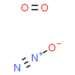 ChemSpider 2D Image | molecular oxygen; nitrous oxide | N2O3