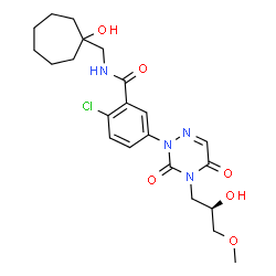 ChemSpider 2D Image | CE-224535 | C22H29ClN4O6