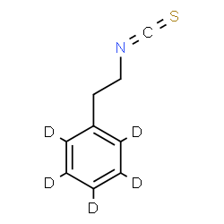 ChemSpider 2D Image | (2-Isothiocyanatoethyl)(~2~H_5_)benzene | C9H4D5NS