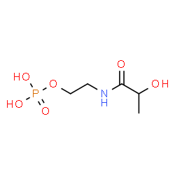 ChemSpider 2D Image | N-LACTOYL ETHANOLAMINE PHOSPHATE | C5H12NO6P