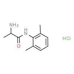 ChemSpider 2D Image | Tocainide hydrochloride | C11H17ClN2O