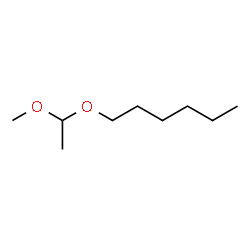 ChemSpider 2D Image | 1-(1-Methoxyethoxy)hexane | C9H20O2