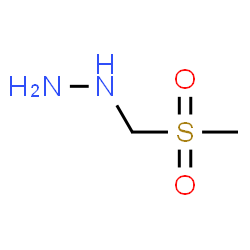 ChemSpider 2D Image | [(Methylsulfonyl)methyl]hydrazine | C2H8N2O2S
