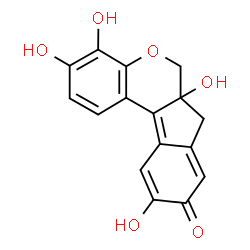 ChemSpider 2D Image | Hematein | C16H12O6