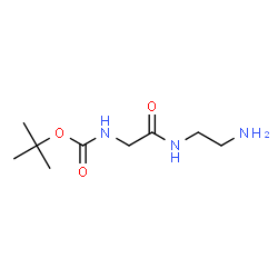 ChemSpider 2D Image | 2-Methyl-2-propanyl {2-[(2-aminoethyl)amino]-2-oxoethyl}carbamate | C9H19N3O3