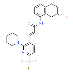 ChemSpider 2D Image | AMG-0347 | C24H26F3N3O2
