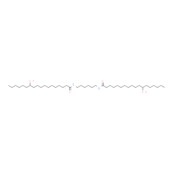 ChemSpider 2D Image | N,N'-1,6-Hexanediylbis(12-hydroxyoctadecanamide) | C42H84N2O4