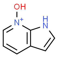 ChemSpider 2D Image | 7-Hydroxy-1H-pyrrolo[2,3-b]pyridin-7-ium | C7H7N2O
