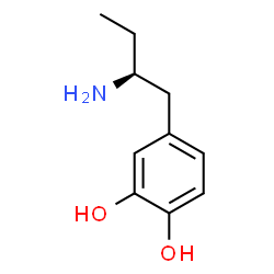 ChemSpider 2D Image | 4-[(2S)-2-Aminobutyl]-1,2-benzenediol | C10H15NO2