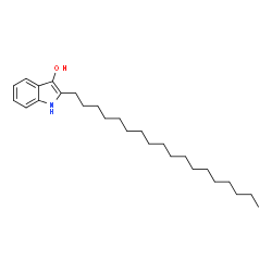 ChemSpider 2D Image | 2-Octadecyl-1H-indol-3-ol | C26H43NO