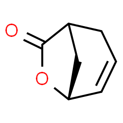 ChemSpider 2D Image | (5R)-6-Oxabicyclo[3.2.1]oct-3-en-7-one | C7H8O2