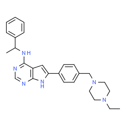 ChemSpider 2D Image | AEE-788 | C27H32N6