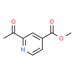 ChemSpider 2D Image | Methyl 2-acetylisonicotinate | C9H9NO3