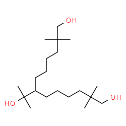 ChemSpider 2D Image | 7-(2-Hydroxy-2-propanyl)-2,2,12,12-tetramethyl-1,13-tridecanediol | C20H42O3