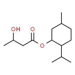 ChemSpider 2D Image | 2-Isopropyl-5-methylcyclohexyl 3-hydroxybutyrate | C14H26O3