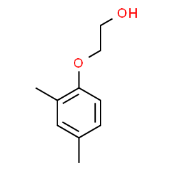 ChemSpider 2D Image | 2-(2,4-Dimethylphenoxy)ethanol | C10H14O2
