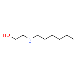 ChemSpider 2D Image | 2-(Hexylamino)ethanol | C8H19NO