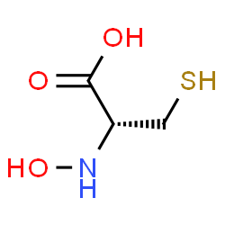 ChemSpider 2D Image | N-Hydroxy-L-cysteine | C3H7NO3S