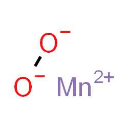 ChemSpider 2D Image | Manganese(2+) dioxidanediide | MnO2