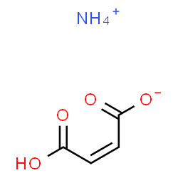 ChemSpider 2D Image | ammonium hydrogen maleate | C4H7NO4