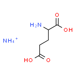 ChemSpider 2D Image | Glutamic acid, ammonium salt (1:1) | C5H13N2O4