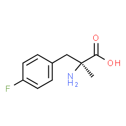 ChemSpider 2D Image | α-Methyl-L-4-fluorophenylalanine | C10H12FNO2