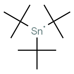 ChemSpider 2D Image | Tris(2-methyl-2-propanyl)stannyl | C12H27Sn