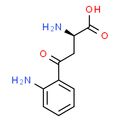 ChemSpider 2D Image | D-kynurenine | C10H12N2O3